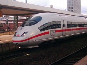 Zugfahrt mit Westie